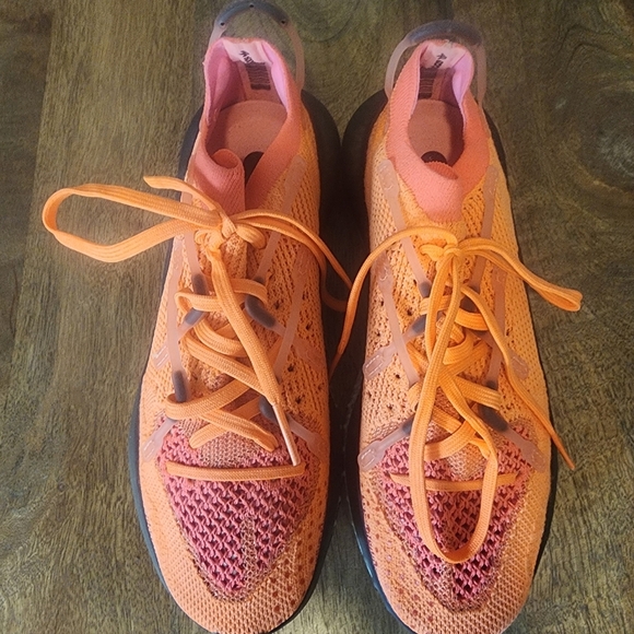 Adidas 4D FUSIO Screaming Orange Solar Ultra Primeknit Sneakers FZ2414 Mens 6 - Picture 10 of 14